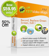 123VideoMagicPro Video Editing Software icon